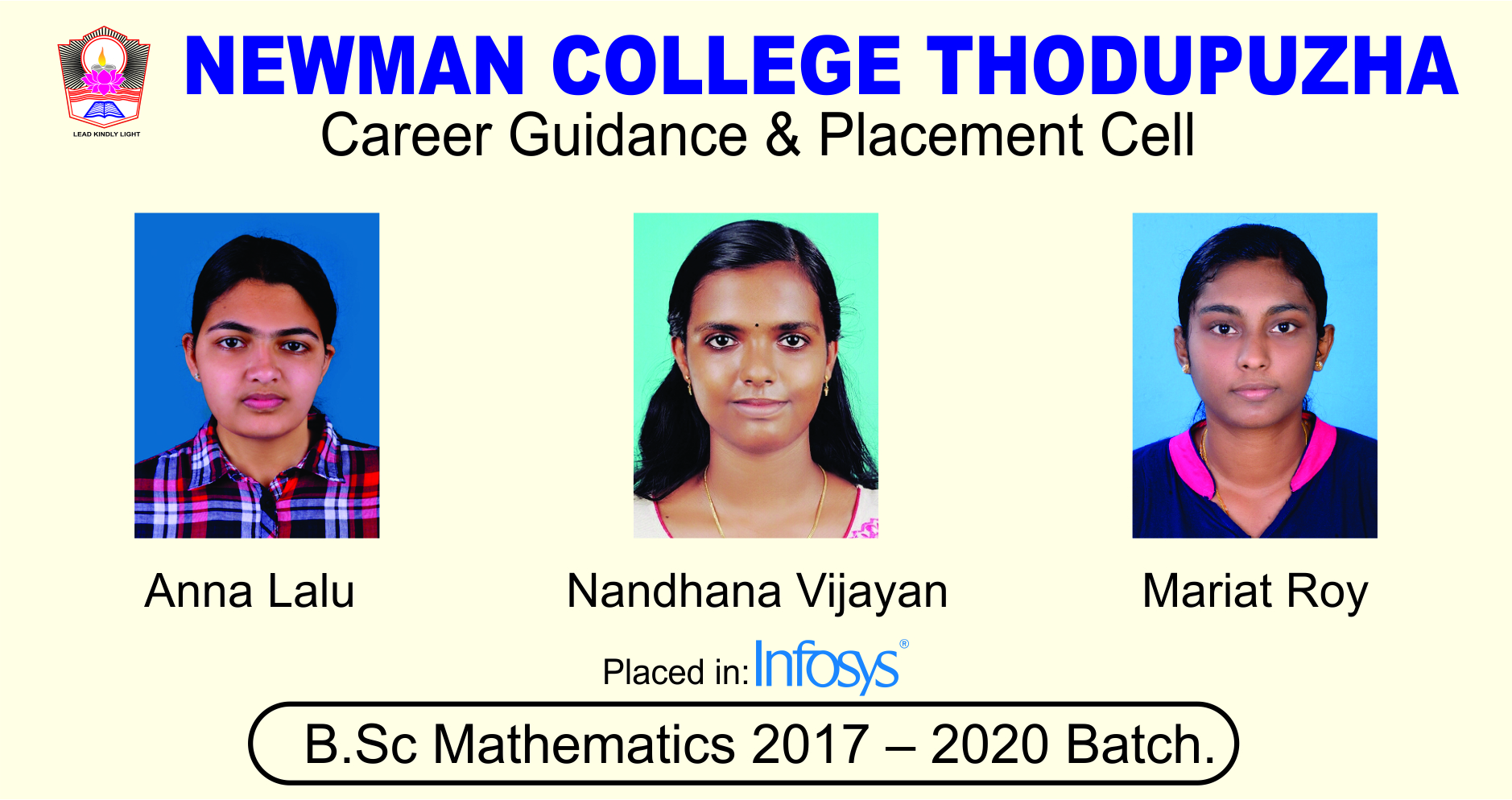 Academic Year 2019-2020 | Newman College, Thodupuzha