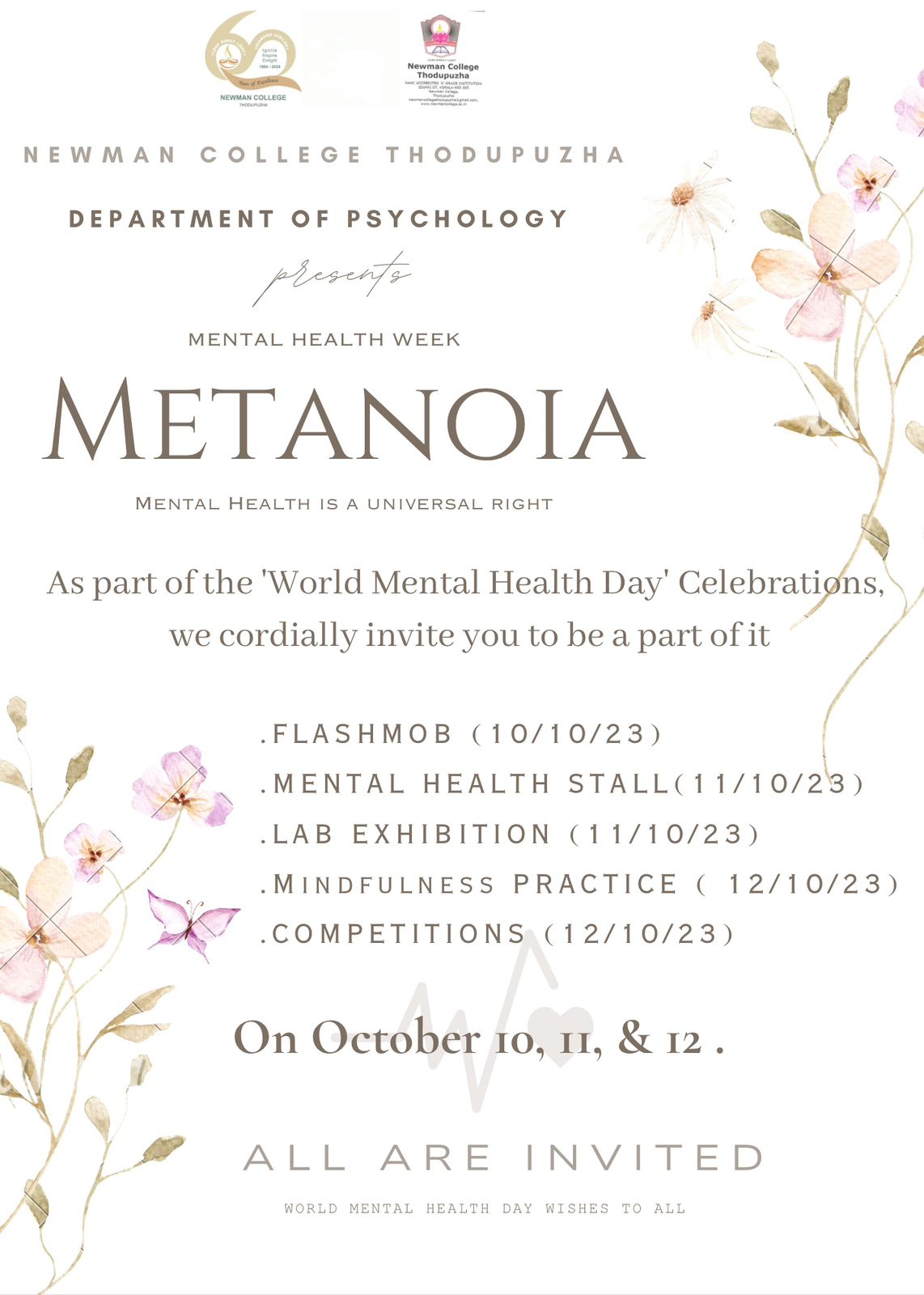 METANOIA: Mental Health is a Universal Right